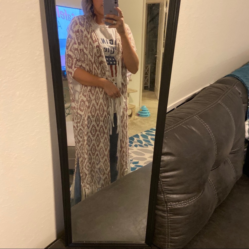 🔺NWOT Textured kimono🔻